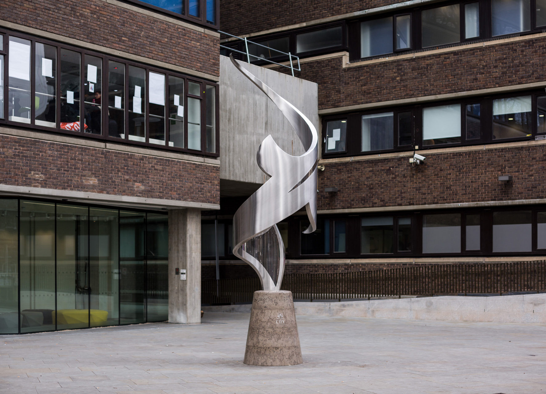 City, University Of London Sculpture Ace Polishing Services Ace